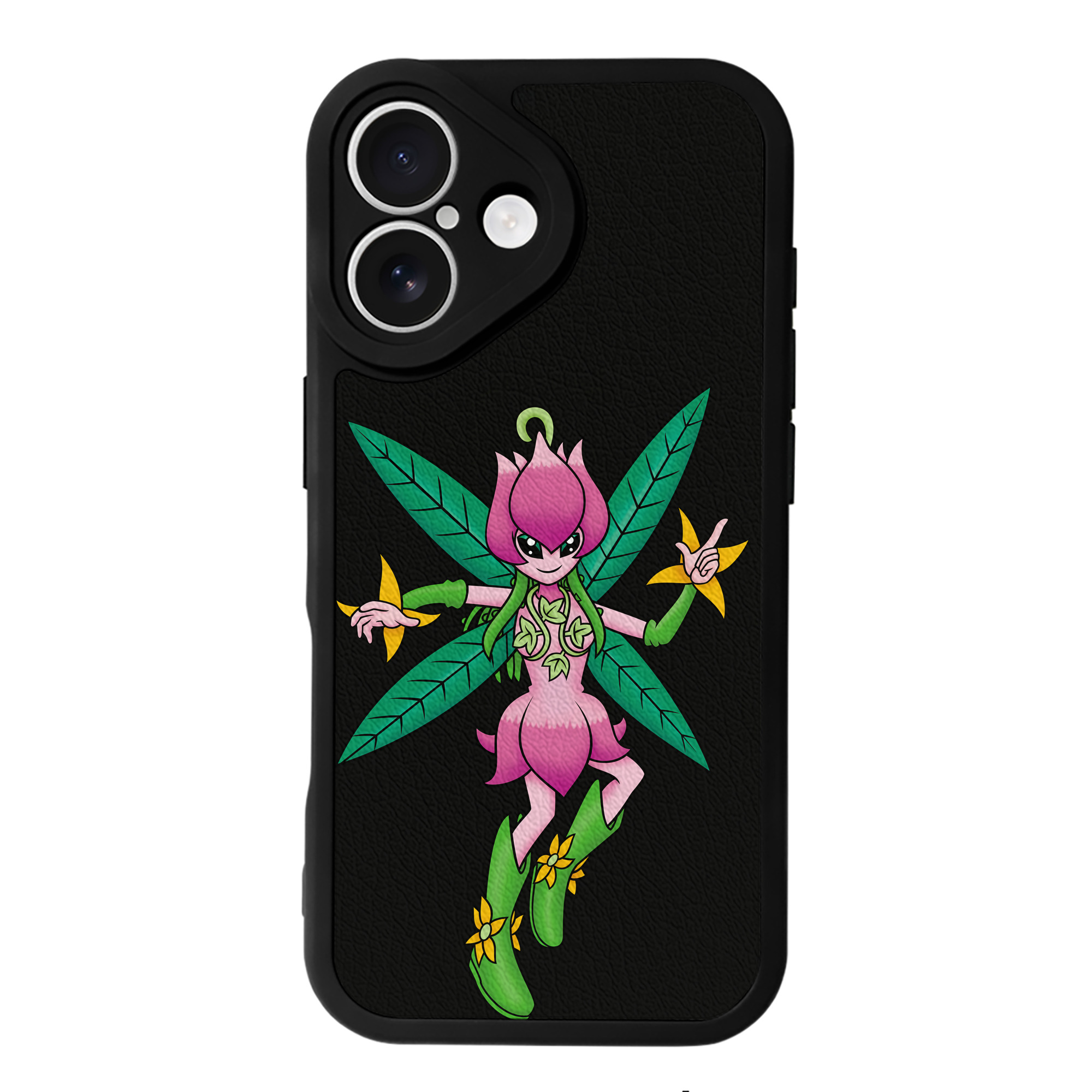 （画像用） Digimon デジタルモンスター/デジモン 【iPhone 16シリーズ対応】シリコンスマホケース（レザー調） 材質：シリコン